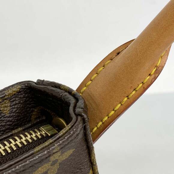 Louis Vuitton Monogram Looping MM Shoulder Bag M51146 Brown Women's